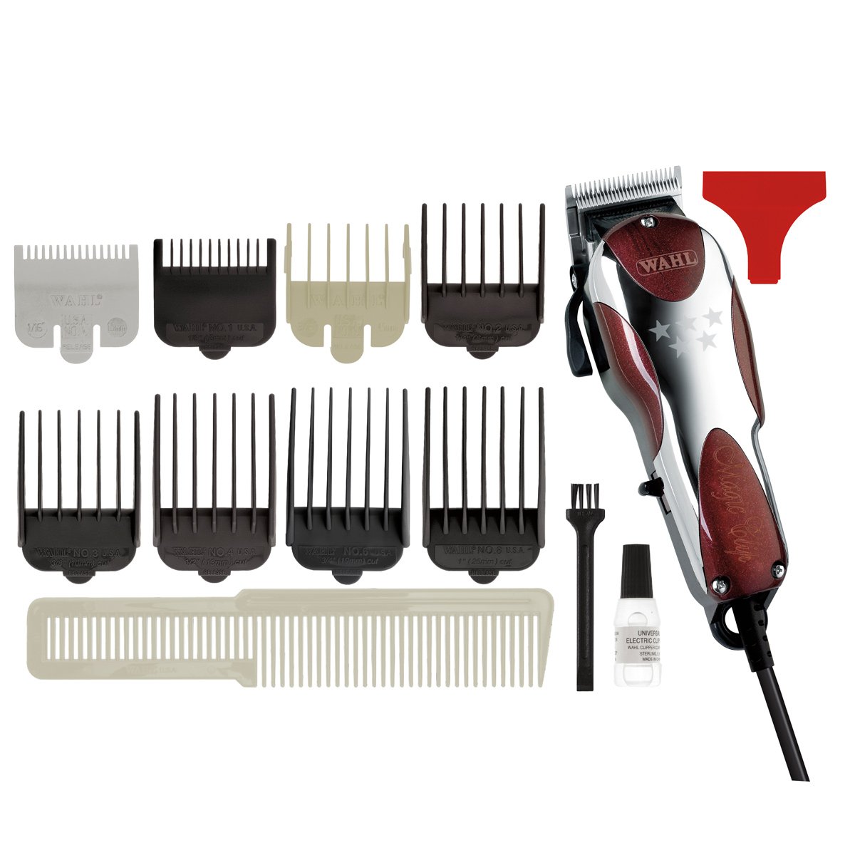 Kit Máquina de Corte Magic Clip + Acabamento Detailer Wahl 220V