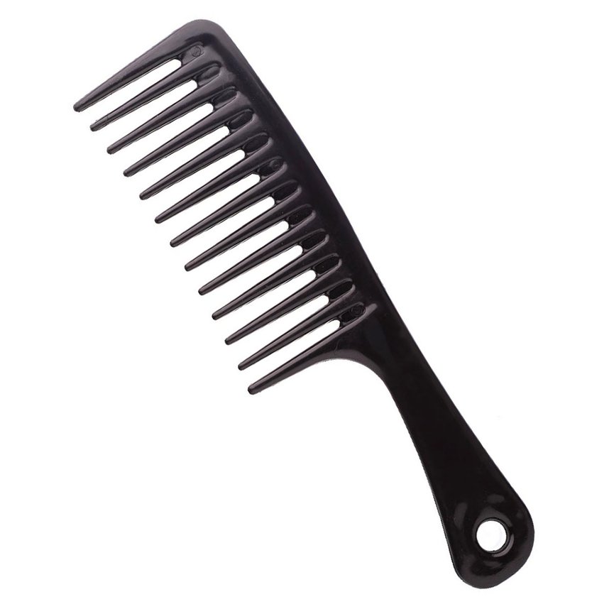 pente dente largo preto
