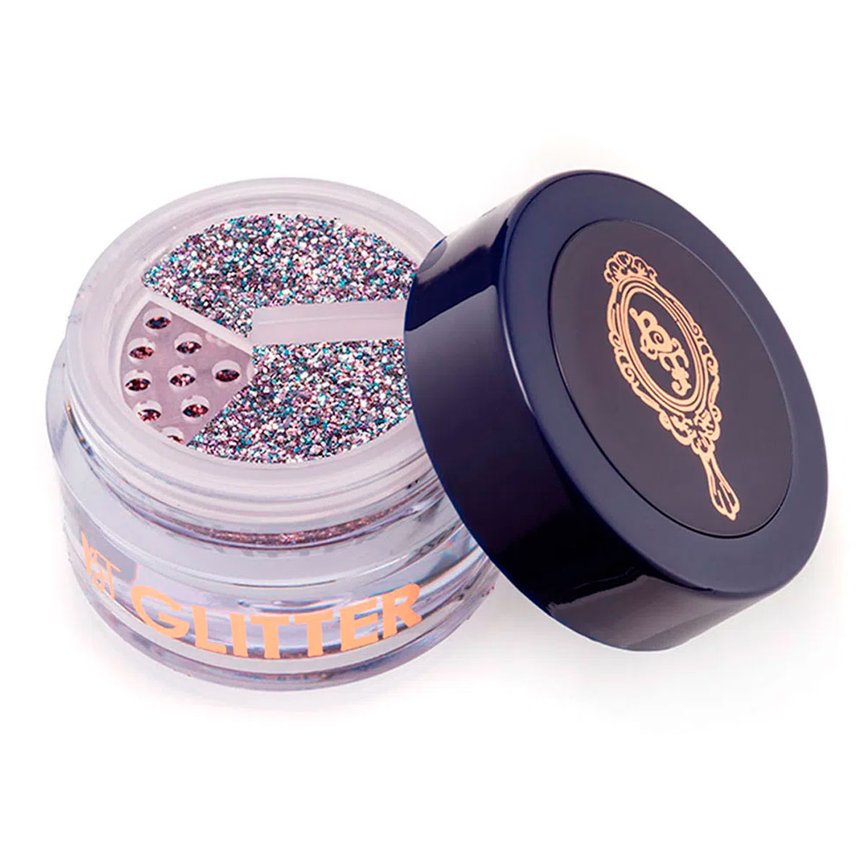 glitter silver magic