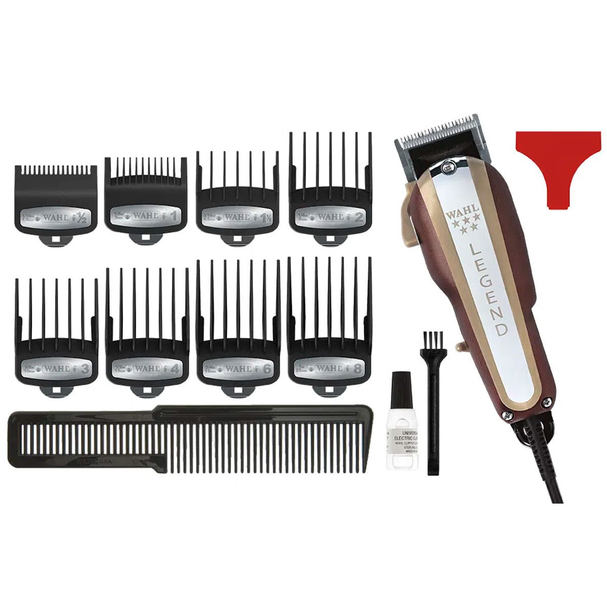 Kit Máquina de Corte Legend + Acabamento Detailer Wahl 220V