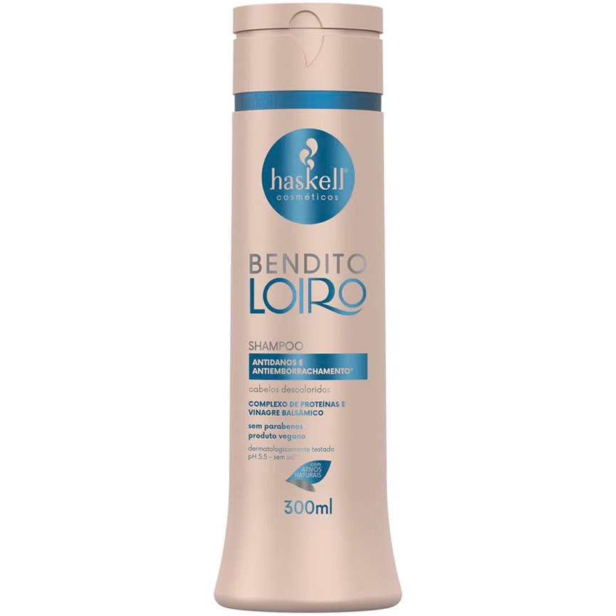 shampoo bendito loiro 300ml