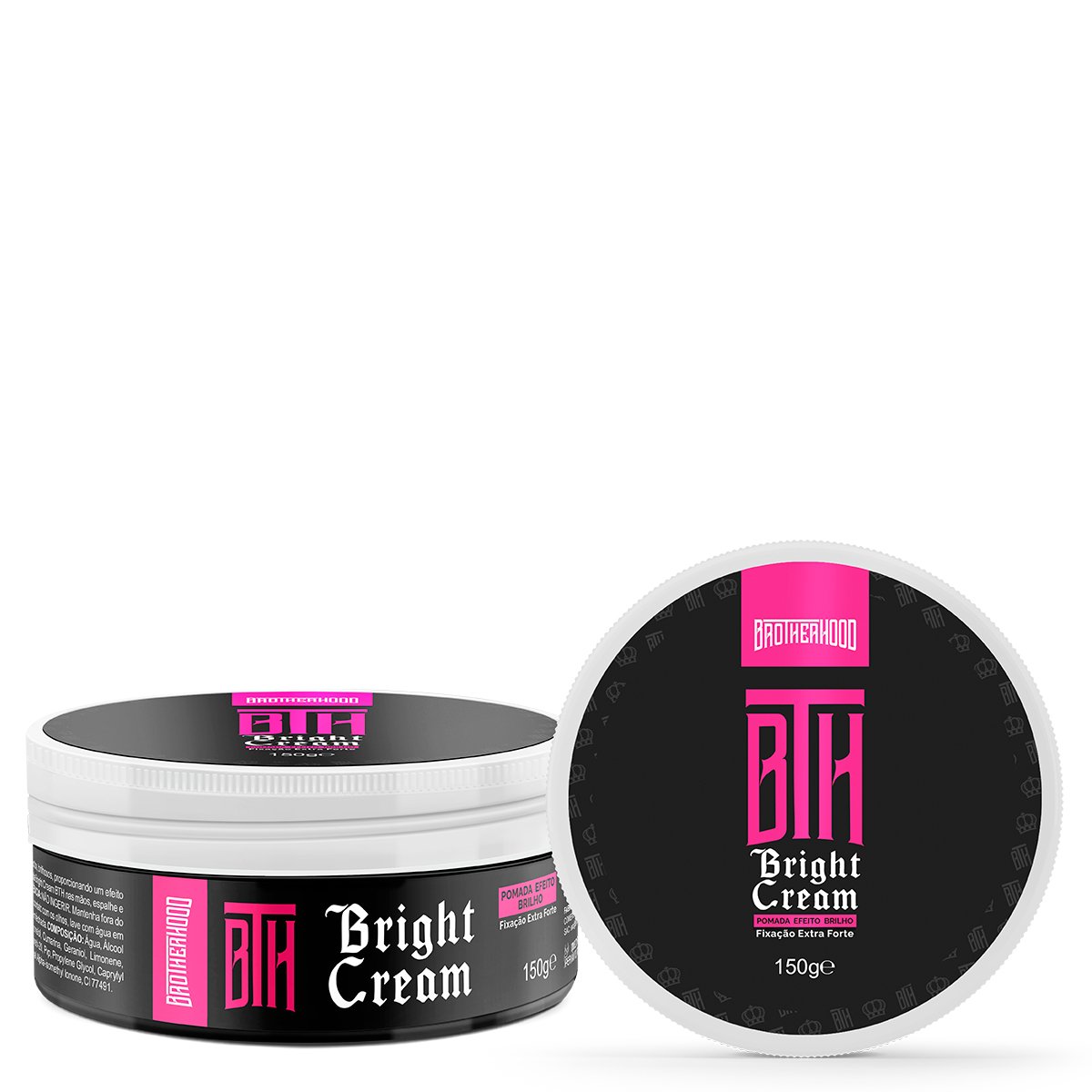 PASTA MODELADORA PARA CABELO A BASE DE ÁGUA + ANTI-RESÍDUOS SEM ÁLCOOL  EFEITO BRILHO B.URB BROOKLYN 100G | B.URB - Produtos para barba, cabelo,  pele e 