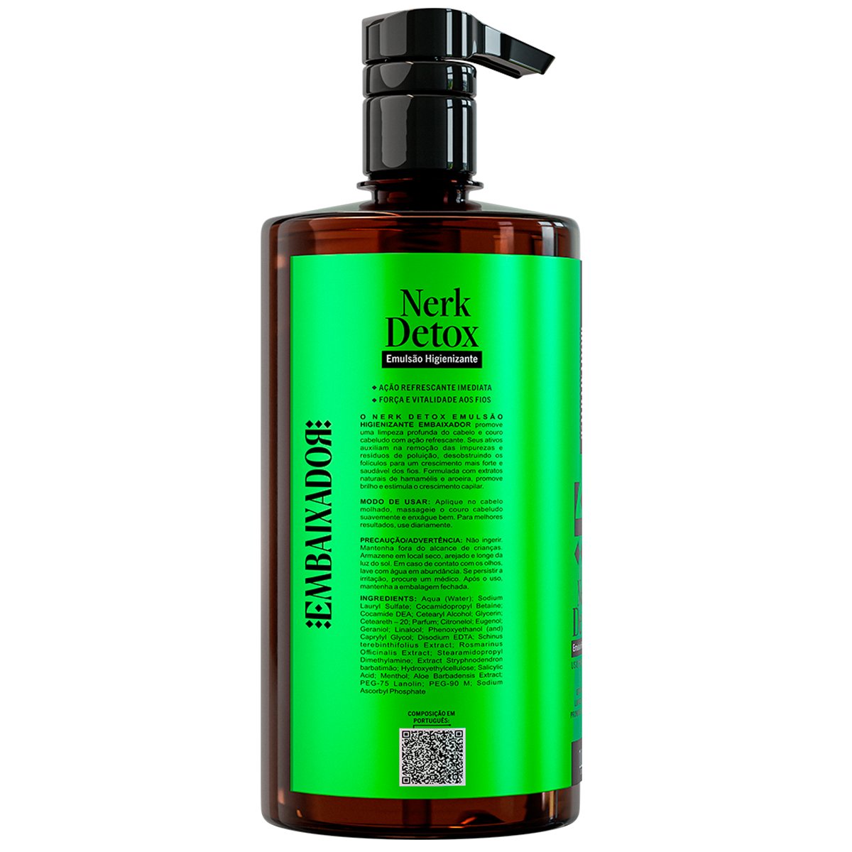 Emulsão (Shampoo) Detox Higienizante Nerk Therapy Embaixador