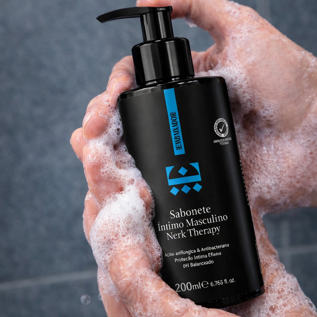 Sabonete Íntimo Masculino Hipoalergênico 200ml